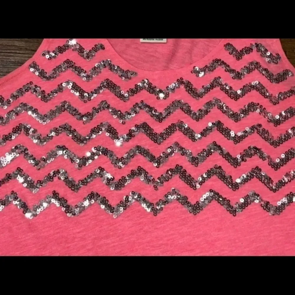 VS PINK CHEVERON BLING SET S